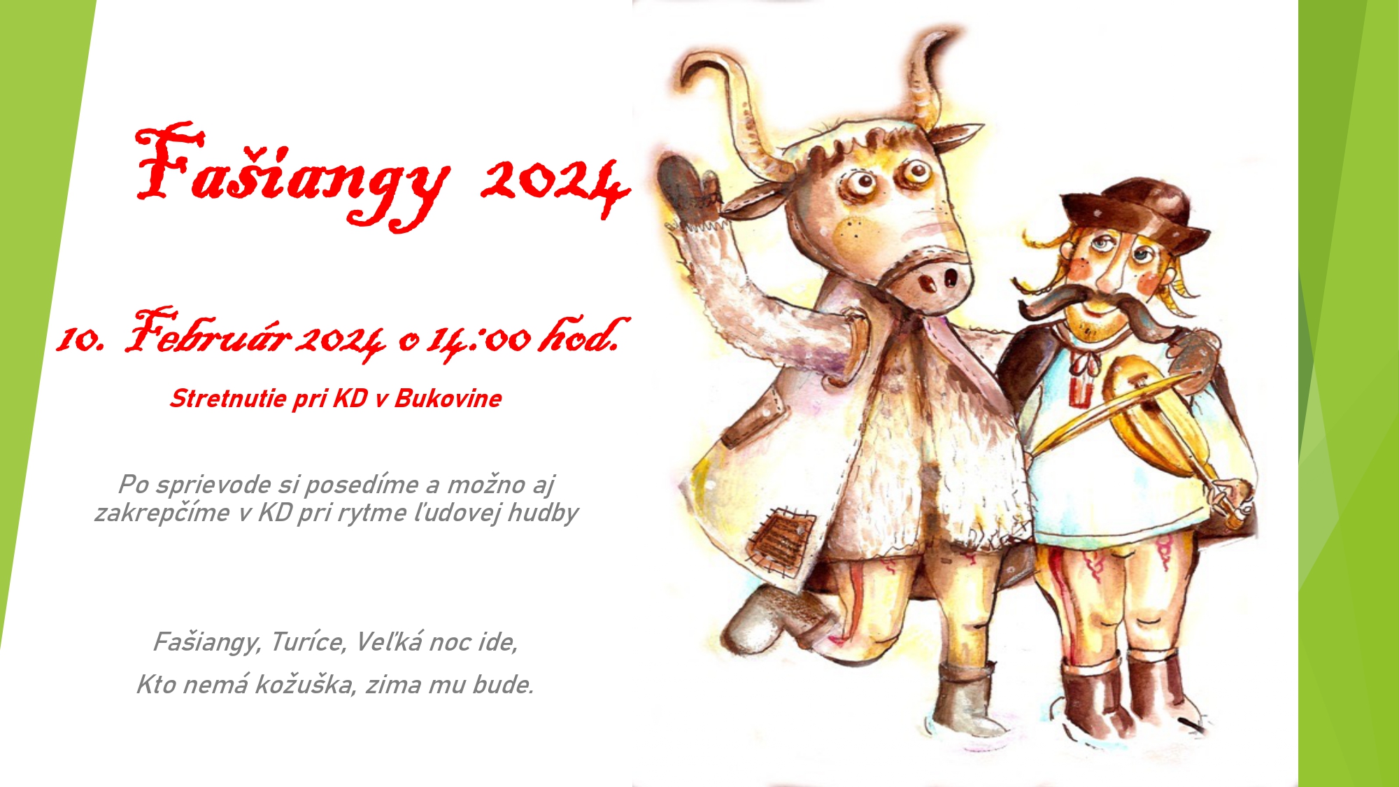 Fašiangy  2024 - 10. Február 2024 